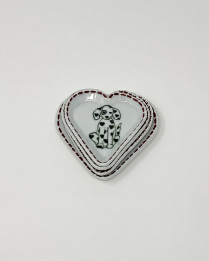 Puppy Love Trinket Dish Set